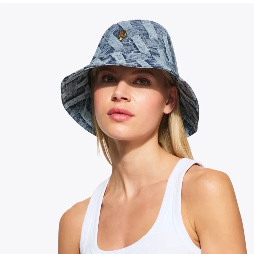 Kurt Geiger Kensington Textured Women's Bucket Hat - Picture 9 of 9
